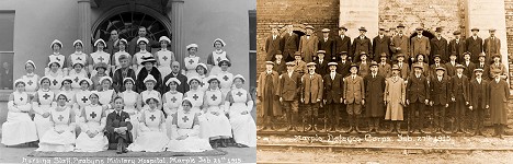 WWI Timeline photographs taken 100 Years Ago