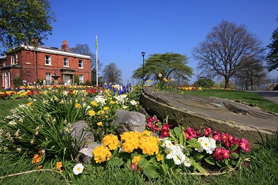 Hollins House in Marple Memorial Park