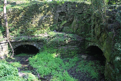 Tunnels from Mellor Mill as they are today