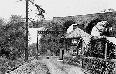 Flood Gates Cottage as Webb's Tea Rooms