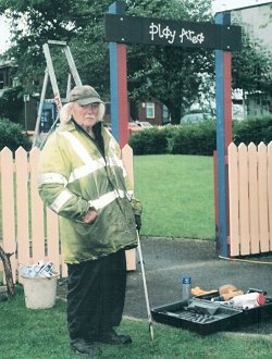 Jim Heald worked in Memorial Park for over 45 years!