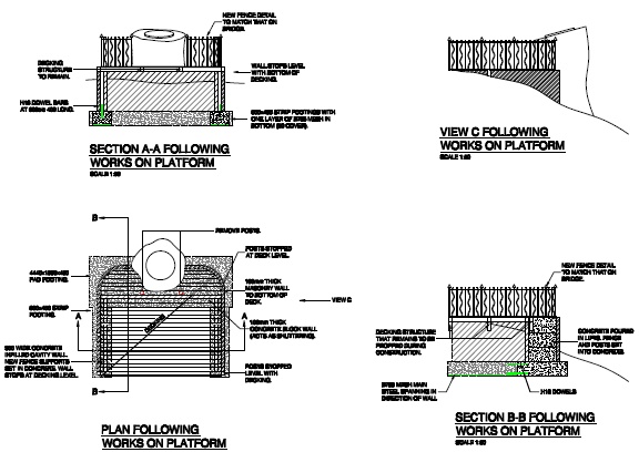 Iron Bridge Viewing Platform Design