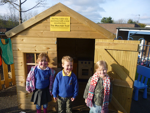 St Mary's RC Primary School Play Cabin