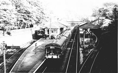 Marple in the early days of dieselisation in c.1961.