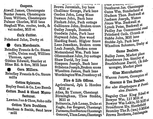 Macclesfield trade directory, 1850